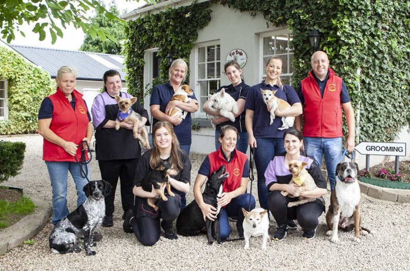 The team at Top Dogs Canine Centre